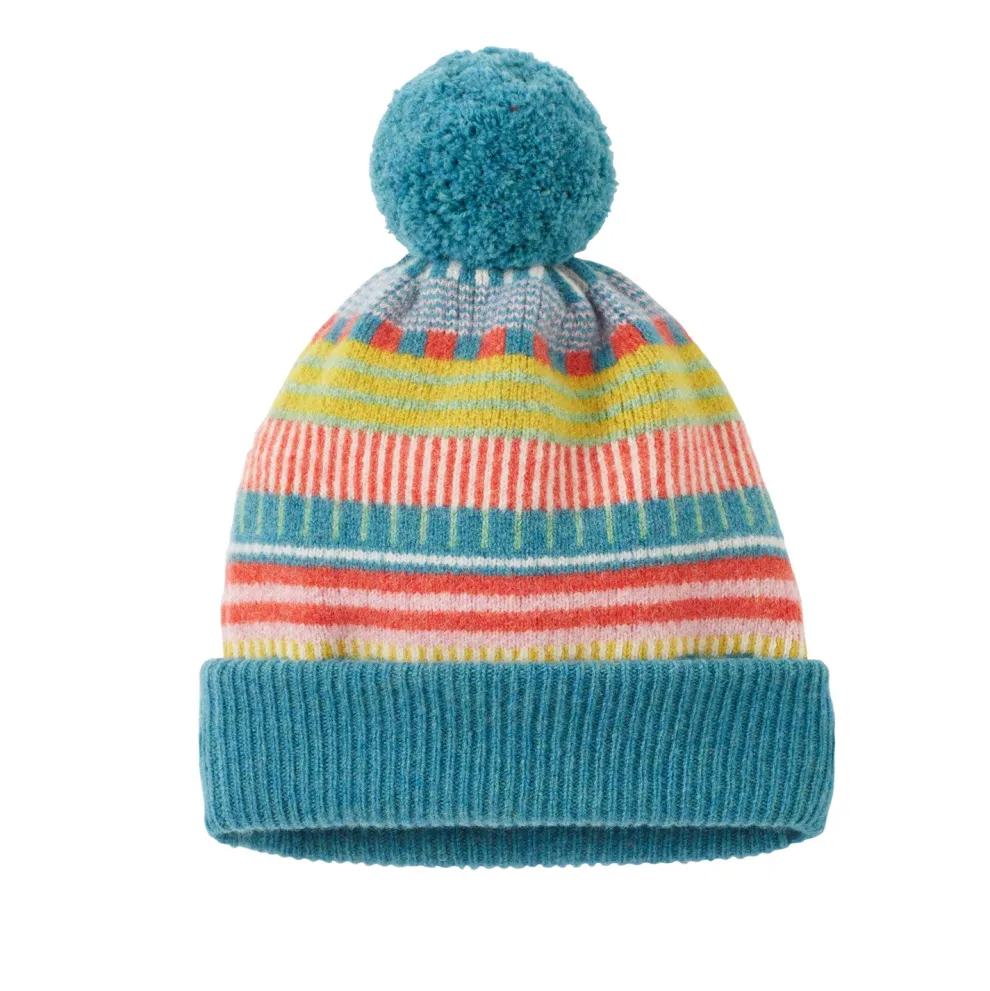 Static Stripe Beanie Hat - Tutti Frutti