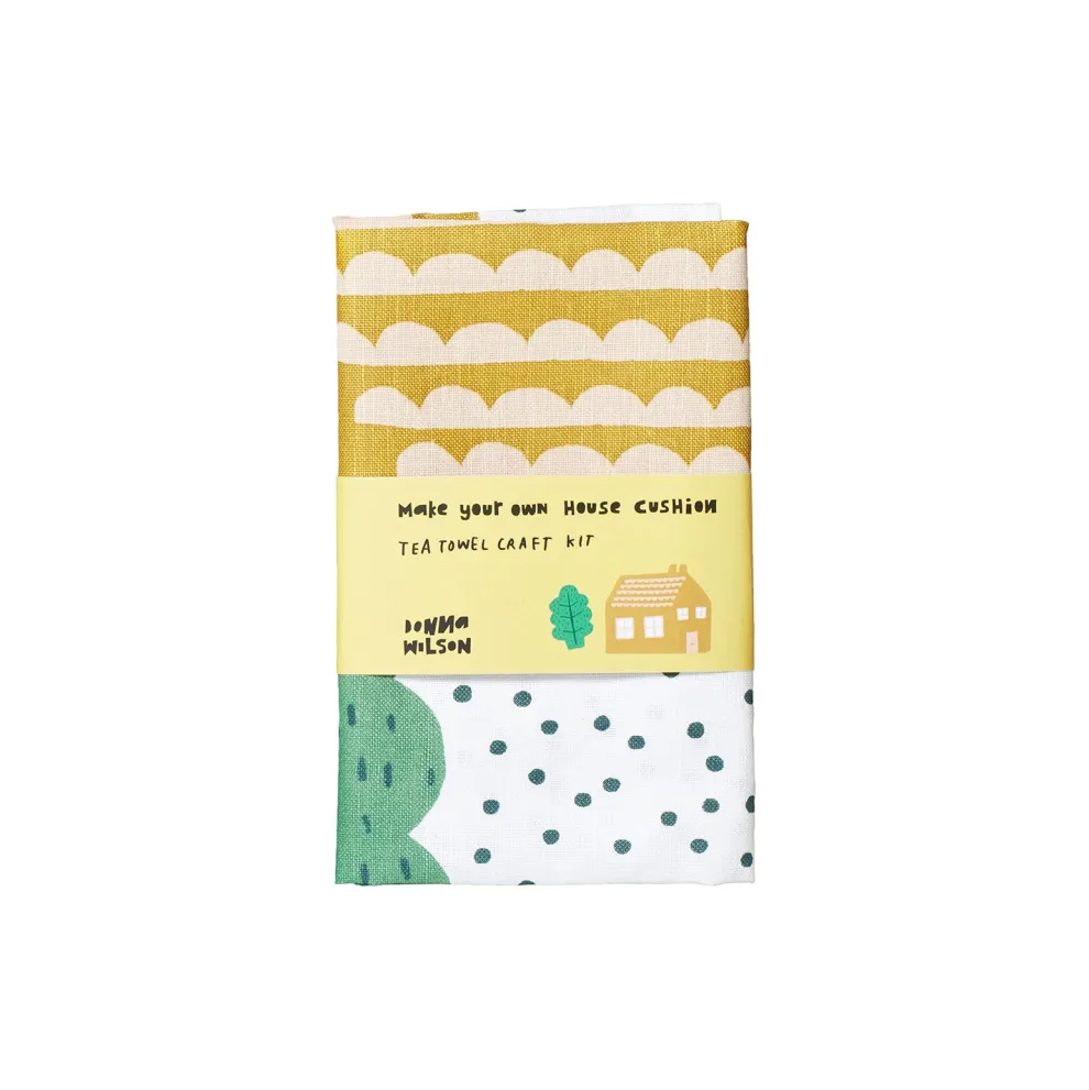 Make Your Own House Tea Towel Craft Kit