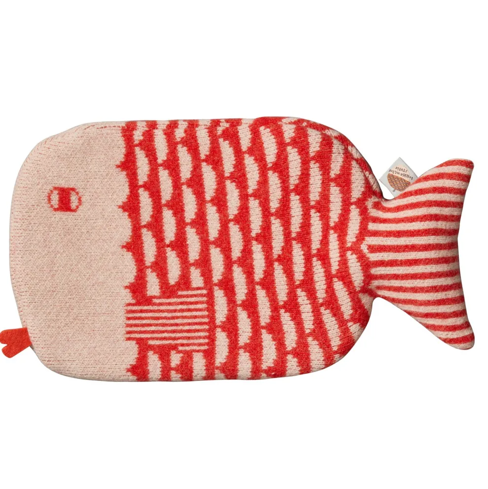 Finn Hot Water Bottle - Orange