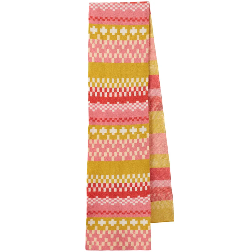 Big Stitch Scarf - Lipstick