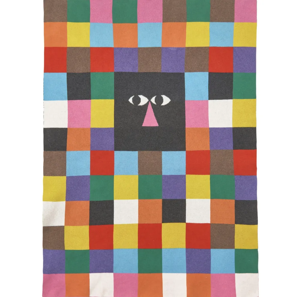 Stewart Easton x Donna Wilson Quiet Relaxation Throw - Limited Edition of 50