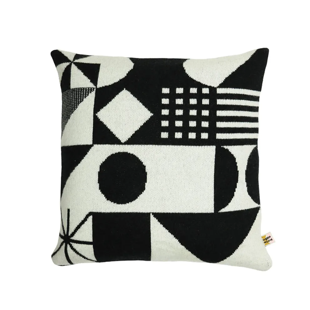 Monoglyph Square Cushion