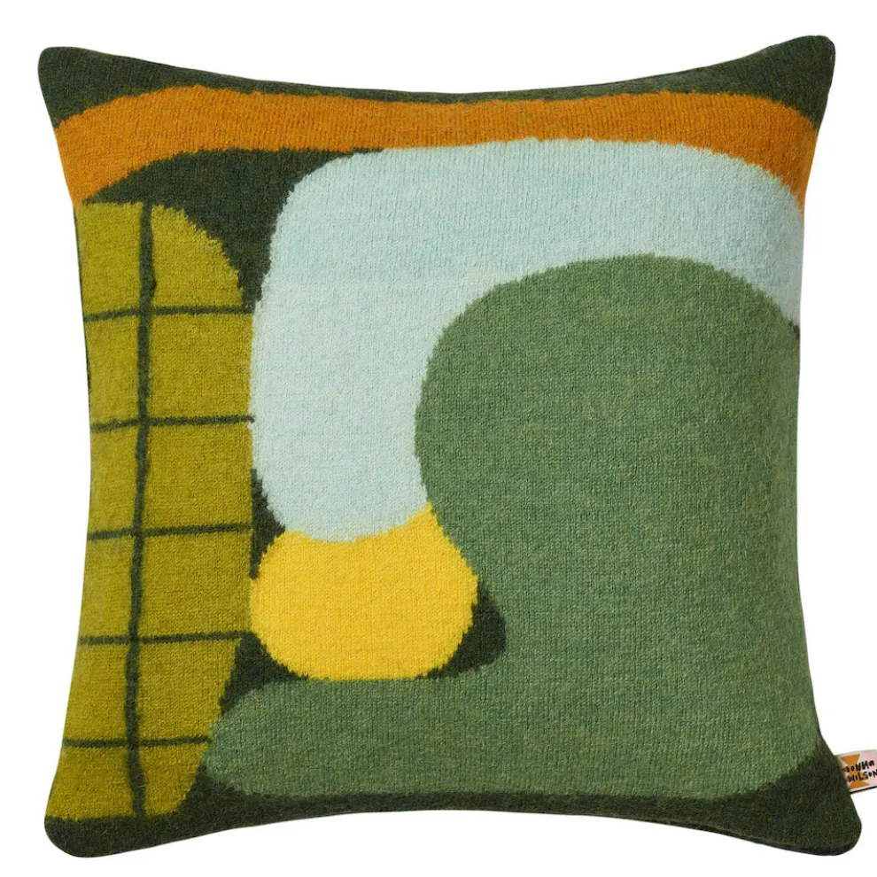 Huddle Square Cushion - Green