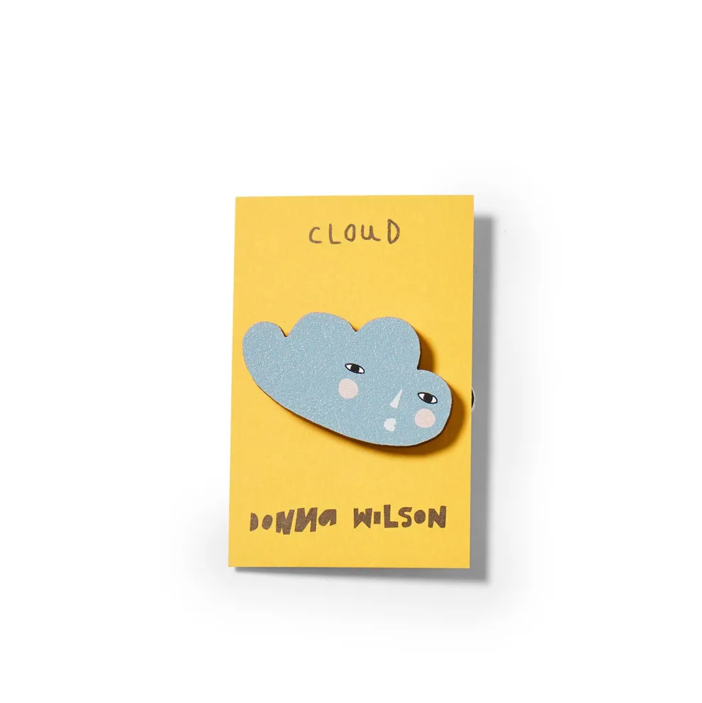 Cloud Pin Badge