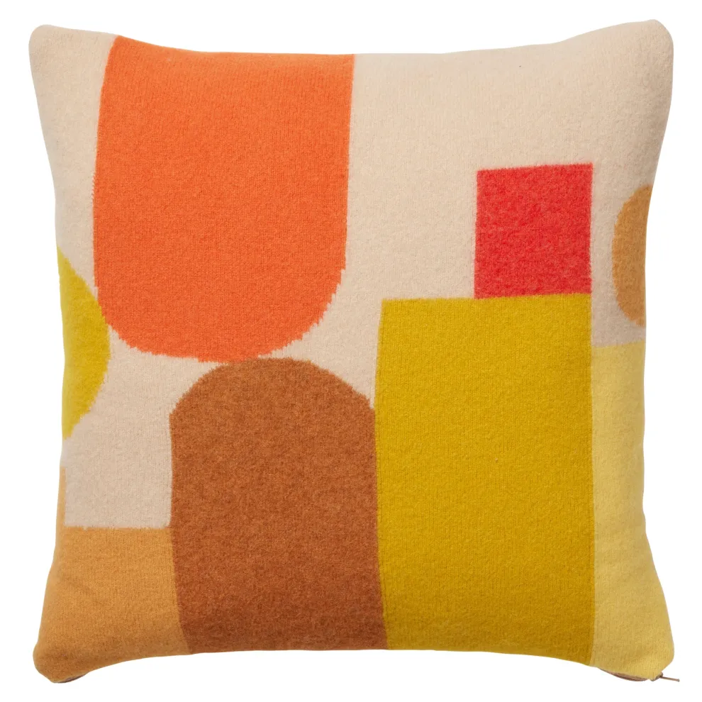 Hue Square Cushion - Harvest