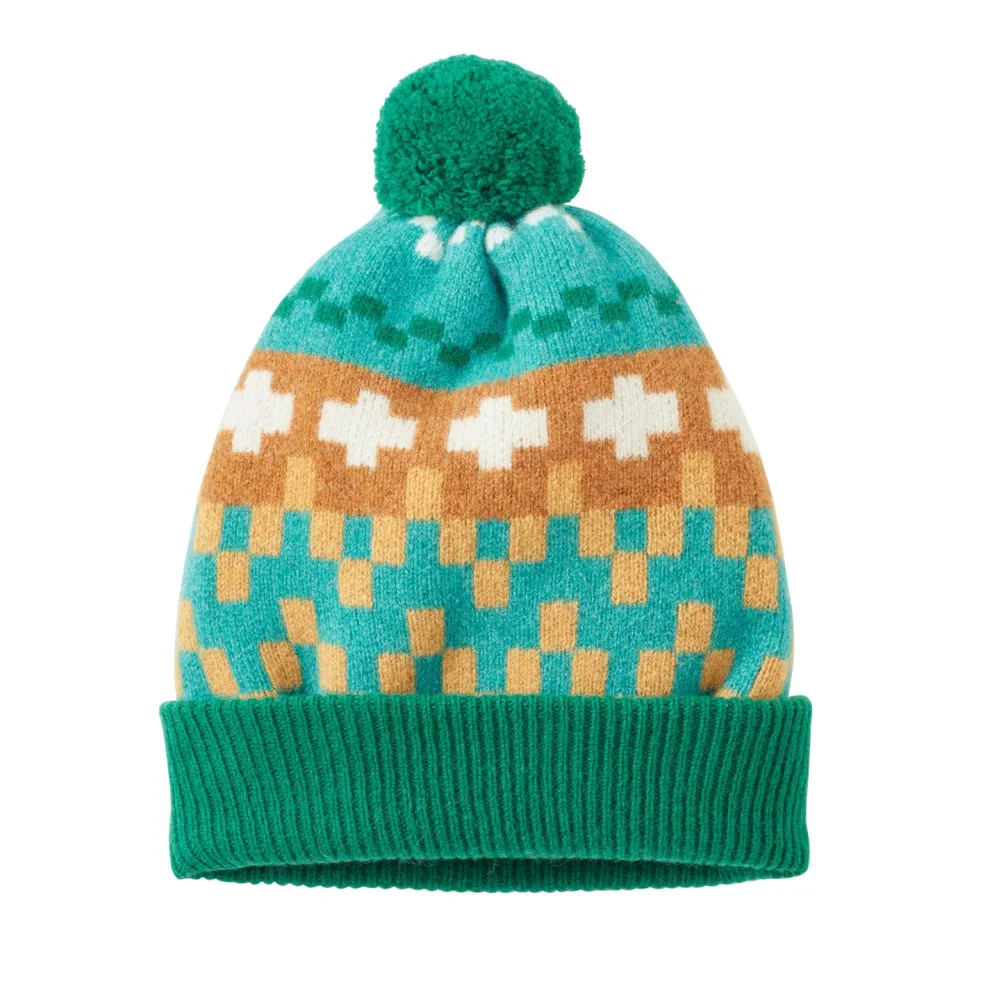 Big Stitch Beanie Hat - Shamrock