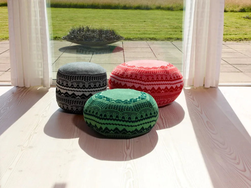 Ernest Pouffe in ZigZag - Red