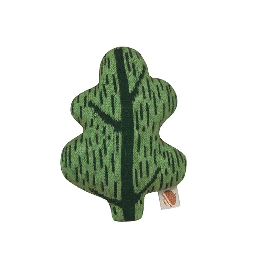Leaf Mini Shaped Cushion - Green